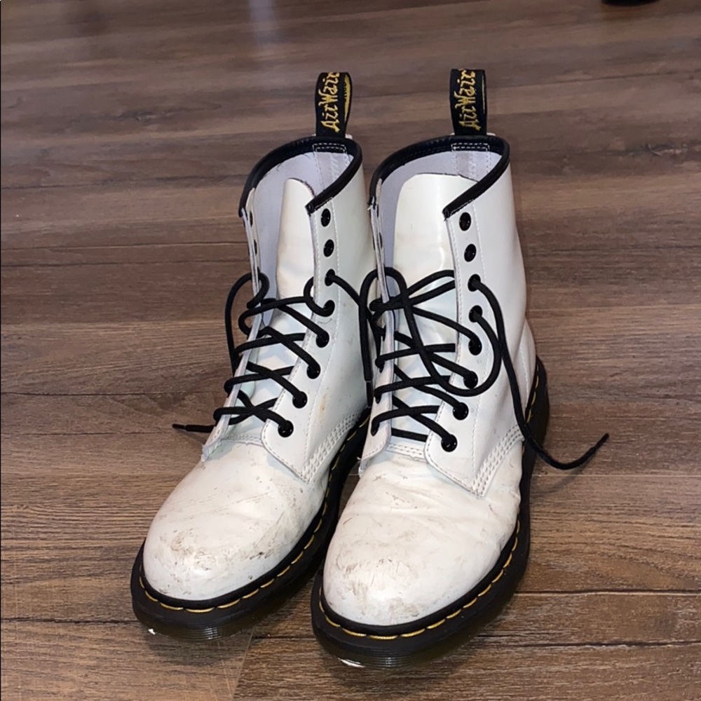 White Doc Martens